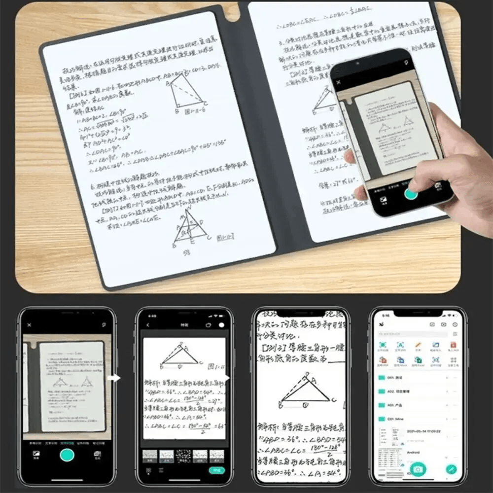 The SwiftScribe Whiteboard Notebook